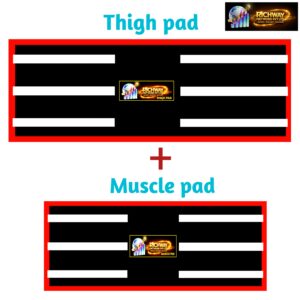 Thigh pad + Muscle pad