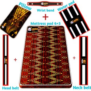 Mattress pad + Pillow + Head Belt + Neck Belt + Water pad + Wrist Band