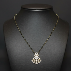 Single Stone Black Beads Classic (S)