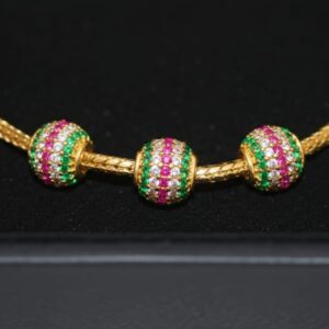 Multi Colour Beads Naan Thadu (L)