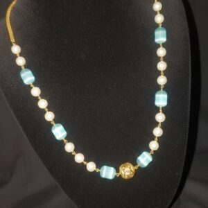 Rudraksha Crystal Chain (S)
